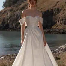 ejtettvállú esküvői ruha - Keaton